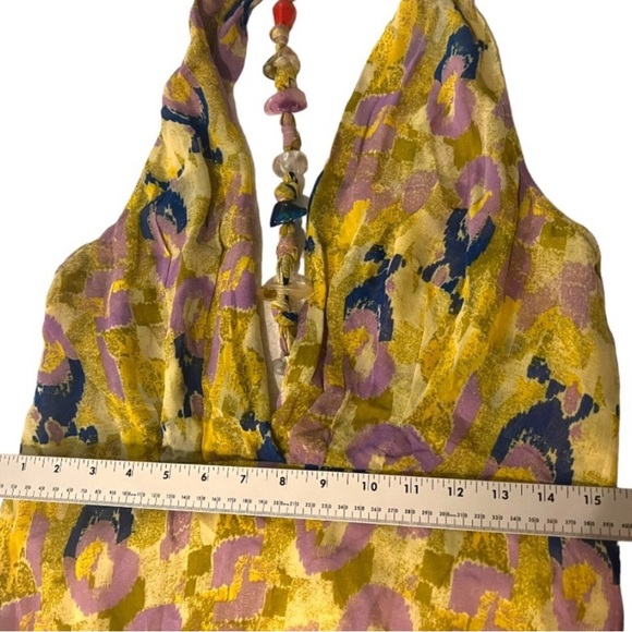 PRINTED BEADED DRESS - Picture 16 of 16